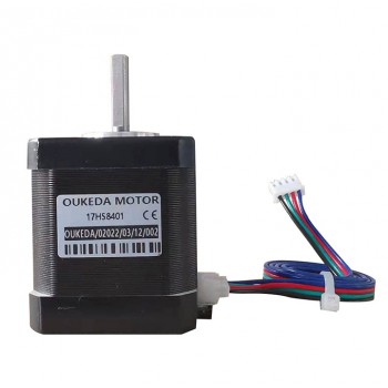 Silnik krokowy OUKEDA NEMA 17 17HS8401 2A 59Ncm 1,8 stopnia D-cut do drukarki 3D