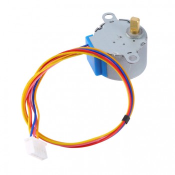 Silnik krokowy przekładniowy 28BJY 48 12V 28BYJ-48 4-fazowy redukcją 64:1 dla Arduino