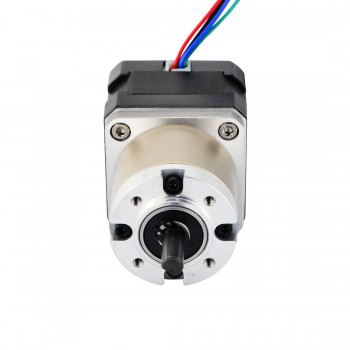 Silnik krokowy z przekładnią Nema 17 L=33mm 17HS13-0404S-PG27 z przekładnią planetarną 27:1