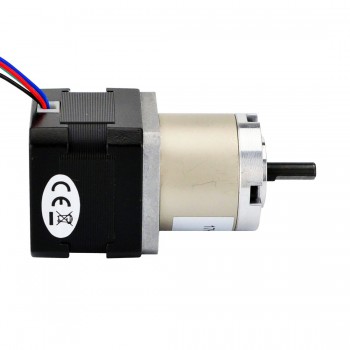 Silnik krokowy z przekładnią Nema 17 L=33mm 17HS13-0404S-PG27 z przekładnią planetarną 27:1
