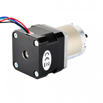 Silnik krokowy z przekładnią Nema 17 L=33mm 17HS13-0404S-PG27 z przekładnią planetarną 27:1