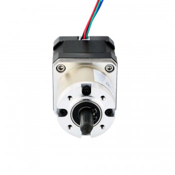 Silnik krokowy z przekładnią Nema 17 L=38mm 17HS15-1684S-PG27 z przekładnią planetarną 27:1
