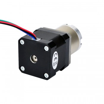 Silnik krokowy z przekładnią Nema 17 L=38mm 17HS15-1684S-PG27 z przekładnią planetarną 27:1