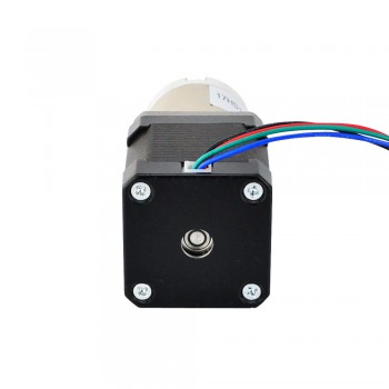 Silnik krokowy z przekładnią Nema 17 L=48mm 17HS19-1684S-PG100 z przekładnią planetarną 100:1