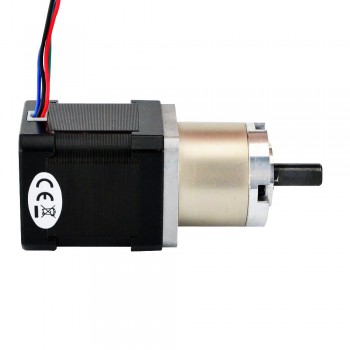 Silnik krokowy z przekładnią Nema 17 L=48mm 17HS19-1684S-PG19 z przekładnią planetarną 19:1