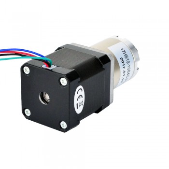 Silnik krokowy z przekładnią Nema 17 L=48mm 17HS19-1684S-PG51 z przekładnią planetarną 51:1