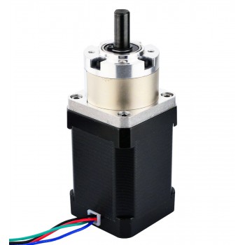 Silnik krokowy z przekładnią Nema 17 L=60mm 17HS24-2104S-PG5 z przekładnią planetarną 5:1
