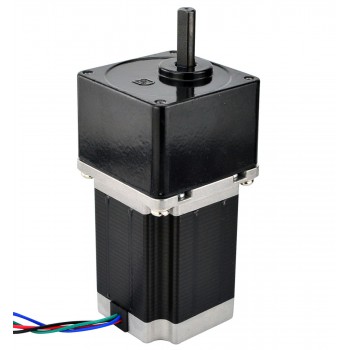 Silnik krokowy z przekładnią Nema 23 L=76mm 23HS30-2804S-SG30 z przekładnia walcowa 30:1