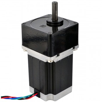 Silnik krokowy z przekładnią Nema 23 L=76mm 23HS30-2804S-SG5 z przekładnia walcowa 5:1