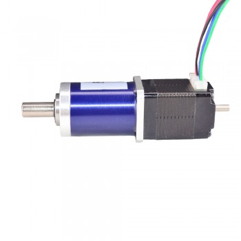 Silnik krokowy z przekładnią Nema 8 8HS11-0204D-PG90 L=38mm z przekładnia planetarna 90:1
