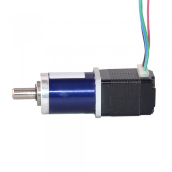 Silnik krokowy z przekładnią Nema 8 8HS11-0204S-PG90 L=28mm z przekładnia planetarna 90:1