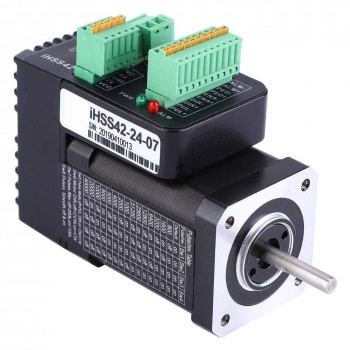 Silnik krokowy z zamkniętą pętlą i sterownikiem Nema17 JMC iHSS42-24-07 1,8 stopnia 0,7 Nm 24 V 2 fazy