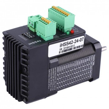 Silnik krokowy z zamkniętą pętlą i sterownikiem Nema17 JMC iHSS42-24-07 1,8 stopnia 0,7 Nm 24 V 2 fazy