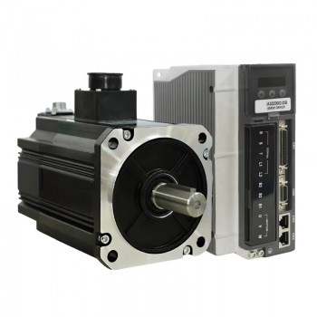 Silnik serwo AC 2,0KW 130JASM520220K-17B-SC+JASD20002-20B 220V 9,55 Nm 2000 obr./min 10,2 A z sterownik serwo JASD20002-20B