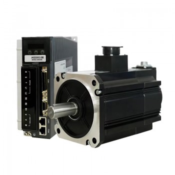 Silnik serwo AC 2,0KW 130JASM520220K-17B-SC+JASD20002-20B 220V 9,55 Nm 2000 obr./min 10,2 A z sterownik serwo JASD20002-20B