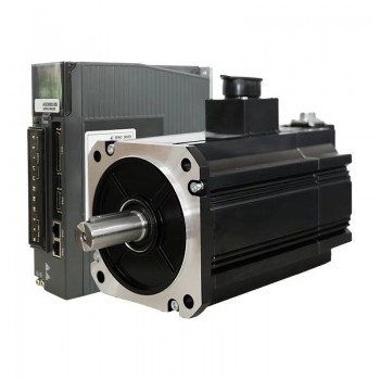 Silnik serwo AC 3,0KW 130JASM530220K-17B-SC+JASD30002-20B 220V 14,32 Nm 2000 obr./min 13,6 A z sterownik serwo JASD20002-20B