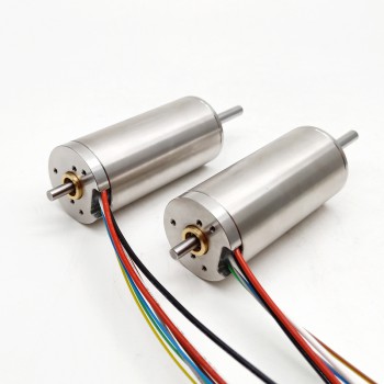 5 szt. Φ30mm 24V/48V Silnik bezrdzeniowy szczotkowy z podwójny wał TBC3067 0,973 kg/cm/0,9 kg/cm 160 W