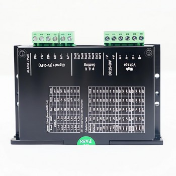 Sterownik krokowy FMDD50D40NOM + kontroler FSC-2A + zasilacz prądu stałego + zestaw wyłączników krańcowych NPN do ruchu liniowego